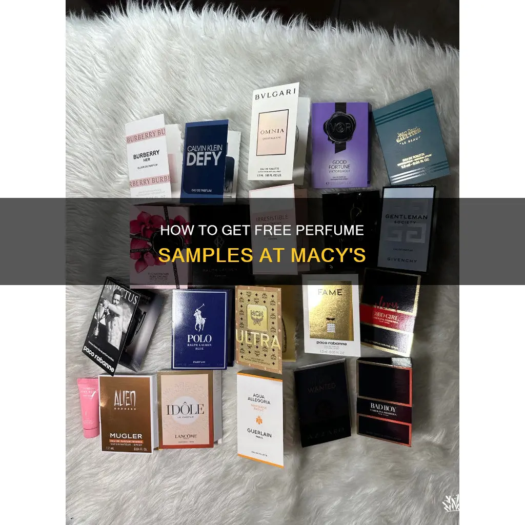 can you get perfume samples at macy