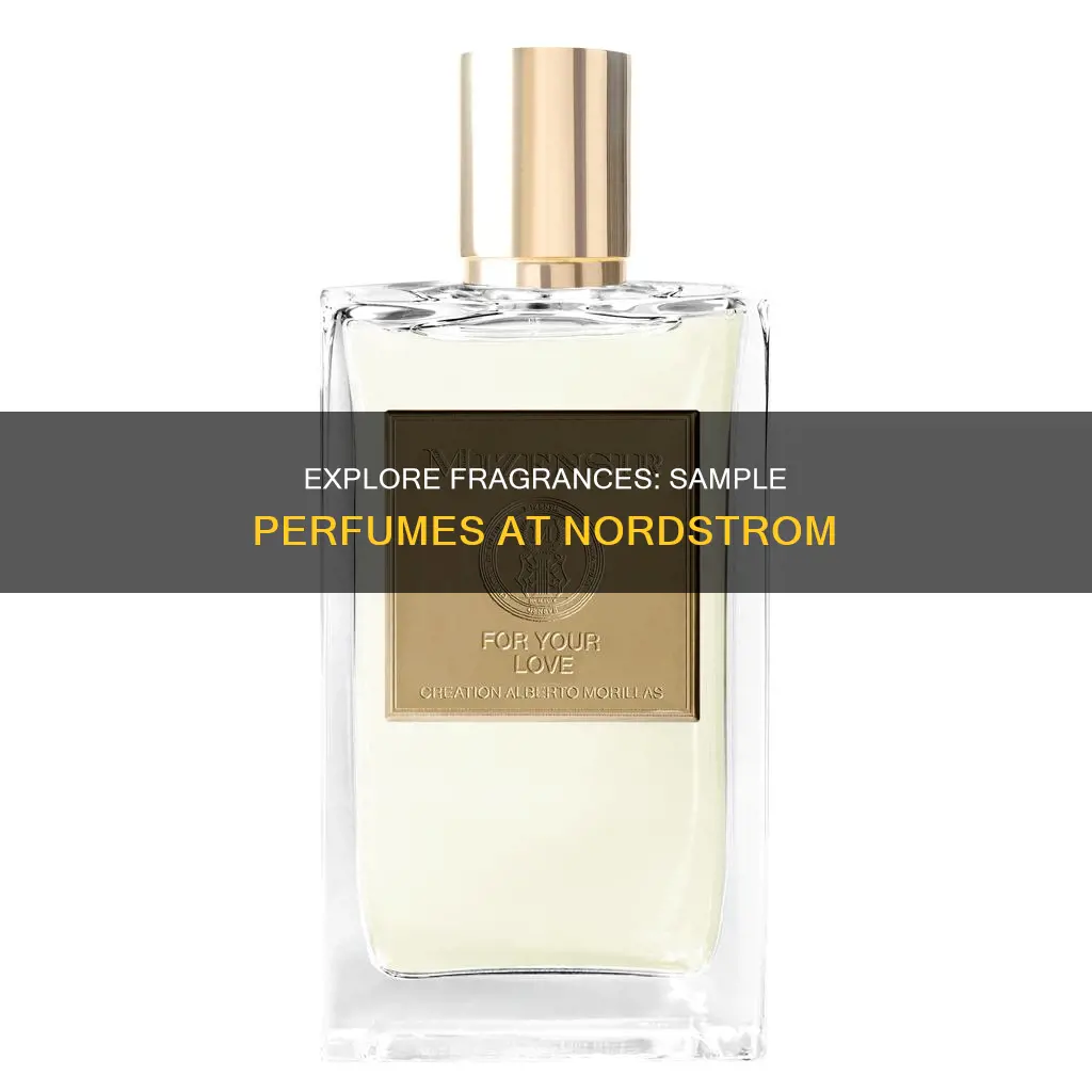 can you get perfume samples at nordstrom