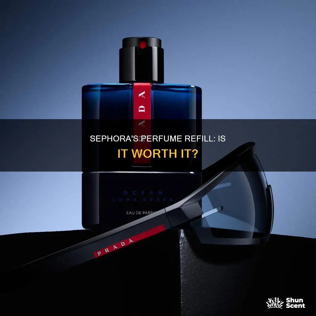 can you get your perfume bottle refilled at sephora
