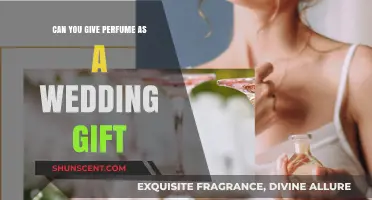 Choosing a Wedding Gift: Perfume, a Good Idea?