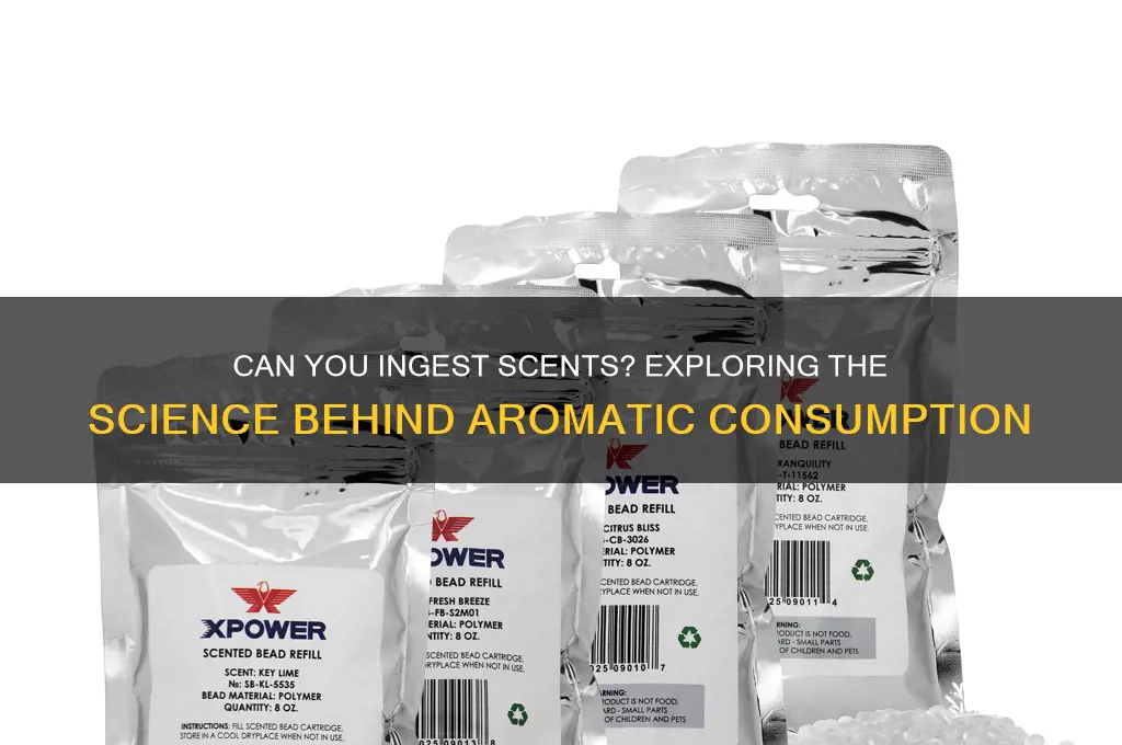 can you ingest scents