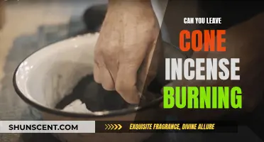 Cone Incense: Leaving It Burning, Safe or Not?