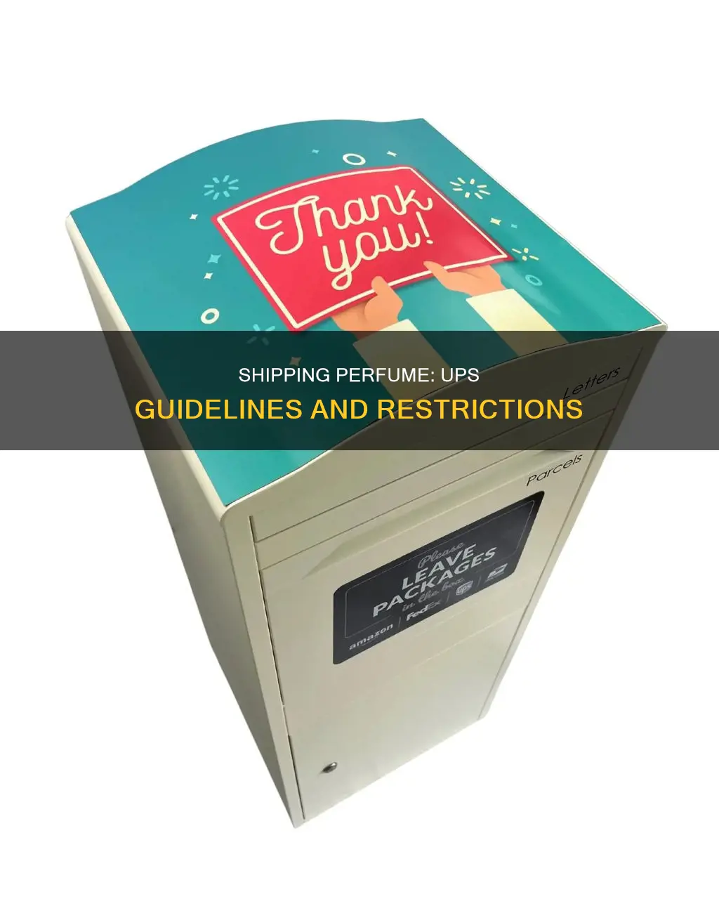 can you mail perfume through ups