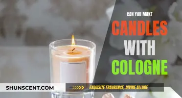 Making Scented Candles: Using Cologne for Fragrance