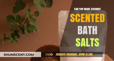 DIY Coconut Scented Bath Salts: Relaxing Tropical Spa Experience at Home