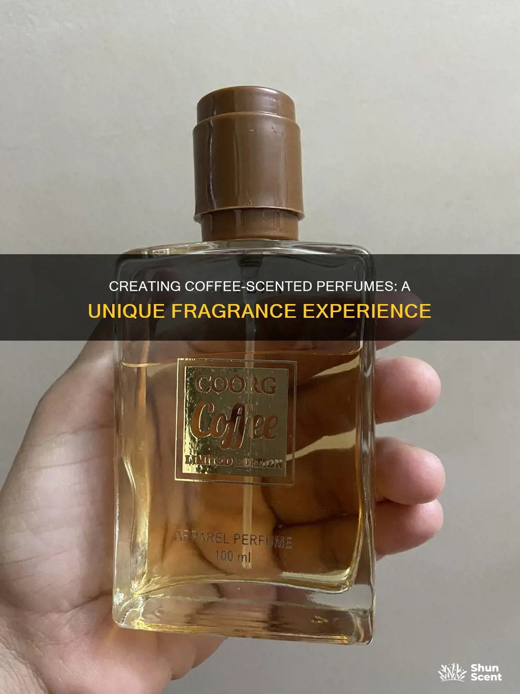 can you make coffee scented perfume