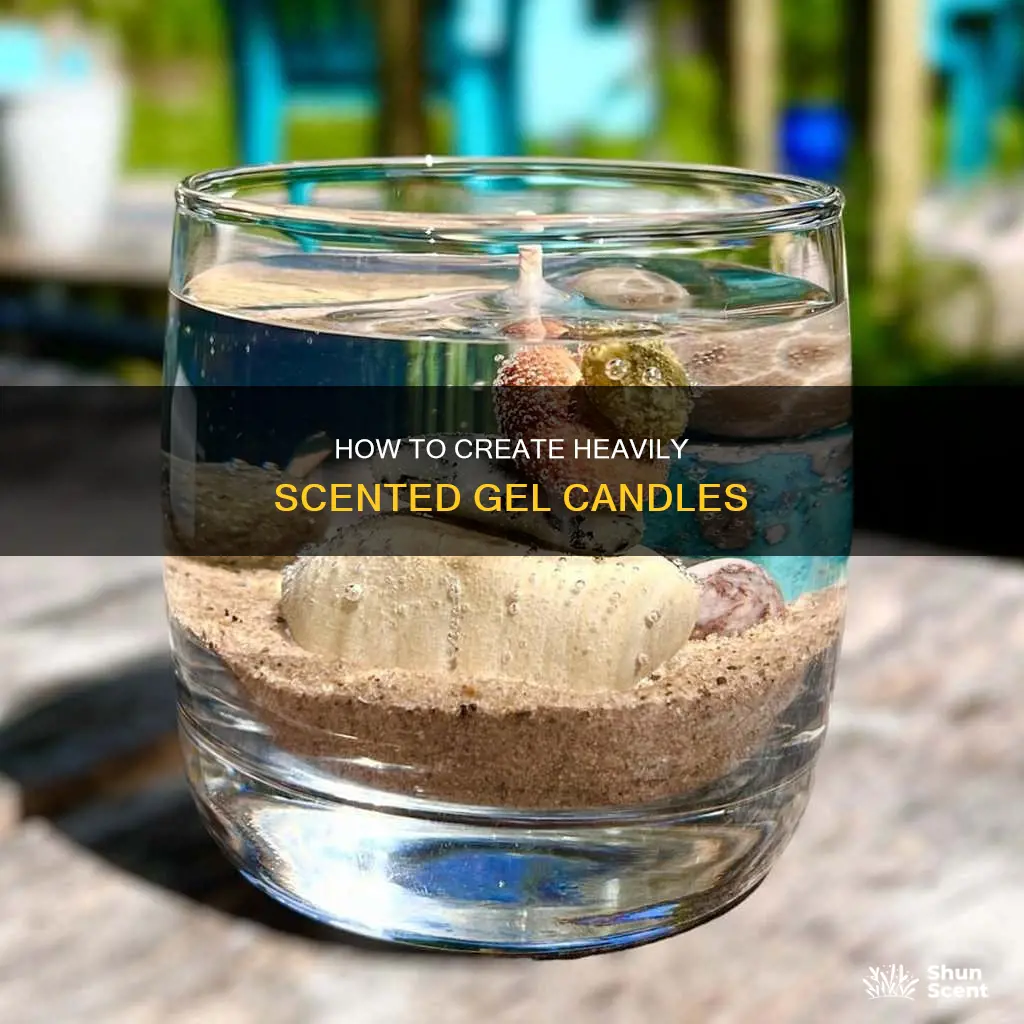 can you make heavy perfumed gel candles