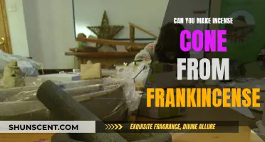 How to Create Incense Cones with Frankincense