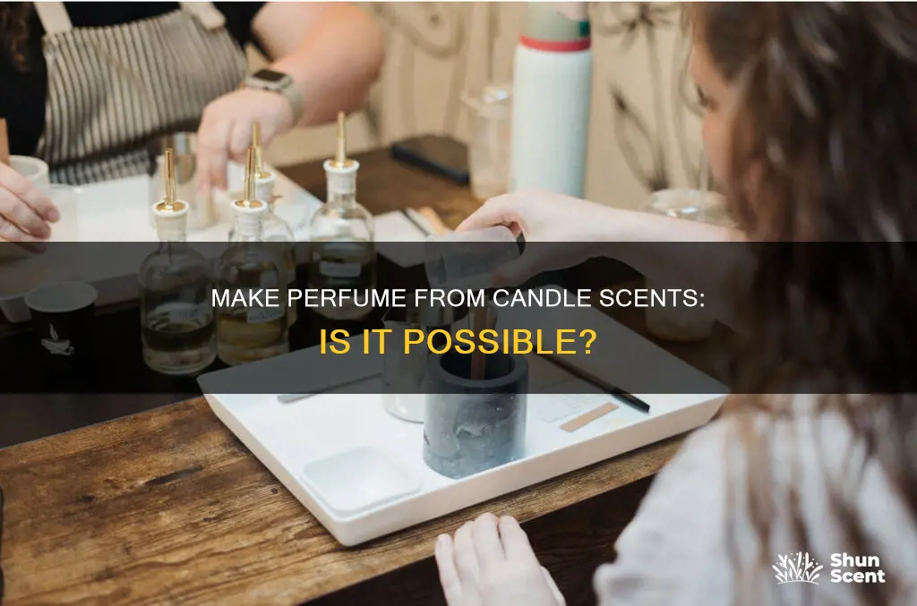 can you make perfum out of candles