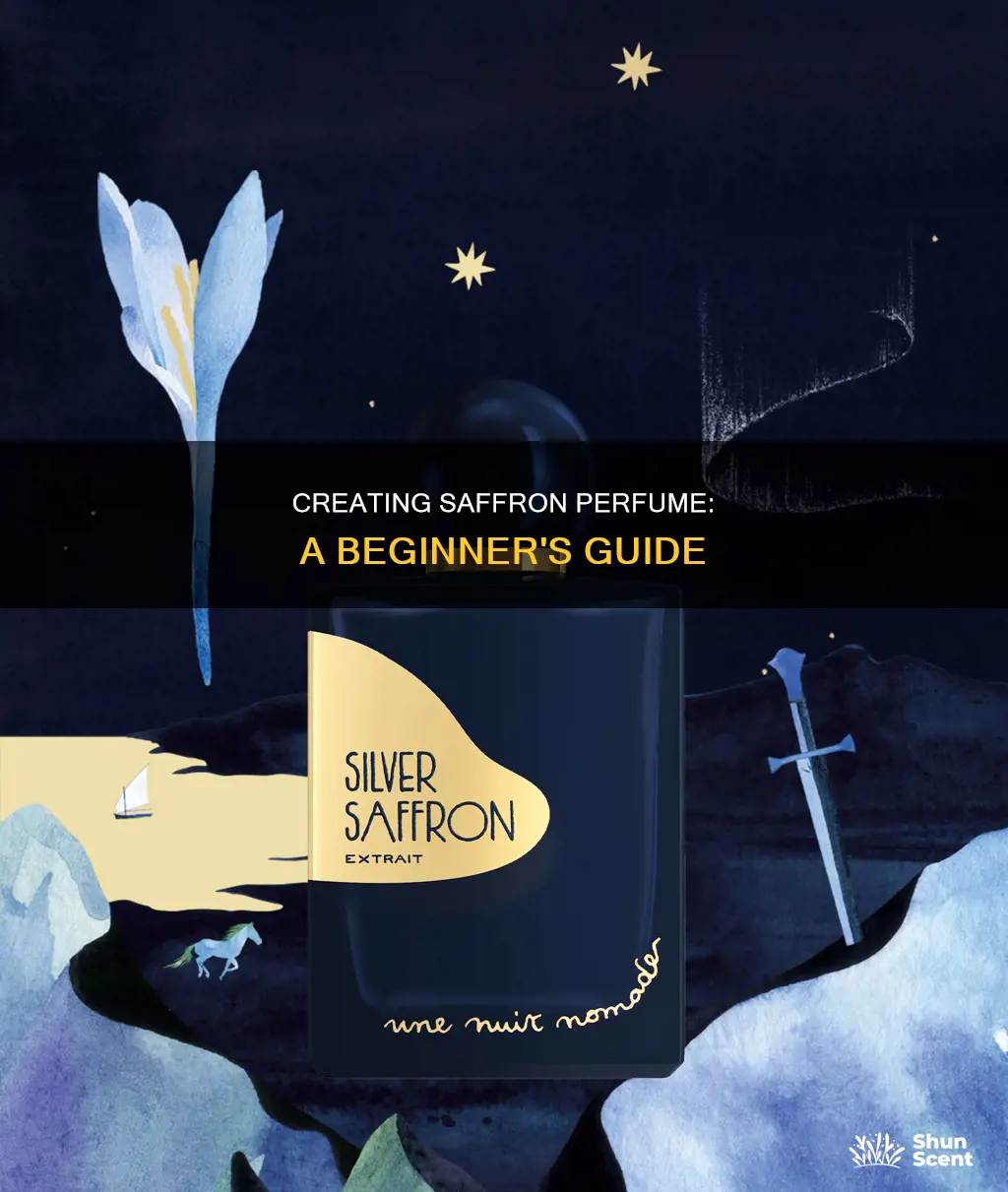 can you make perfume with saffron