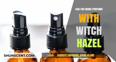 Make Your Own Perfume Using Witch Hazel