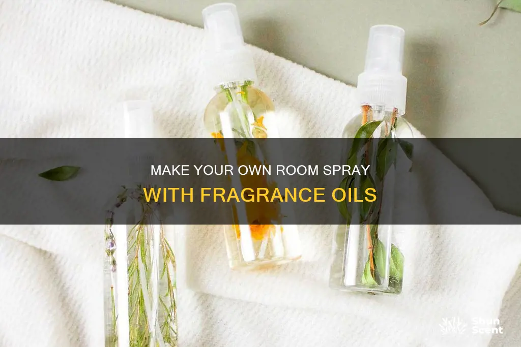 can you make room spray with fragrance oils