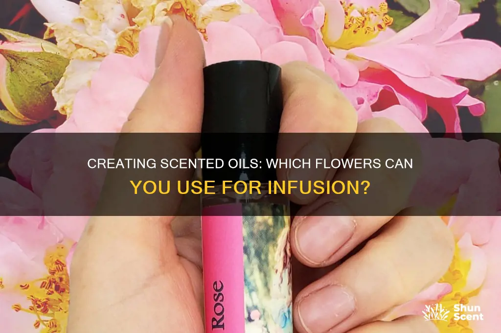 can you make scented oils from any flower