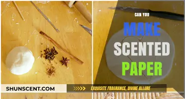 Crafting Aromatic Creations: How to Make Scented Paper at Home