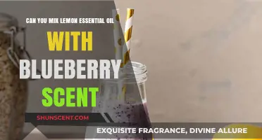 Mixing Lemon Essential Oil and Blueberry Scent: A Fragrant Blend?