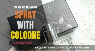 Combining Scents: Mixing Pheromone Spray and Cologne