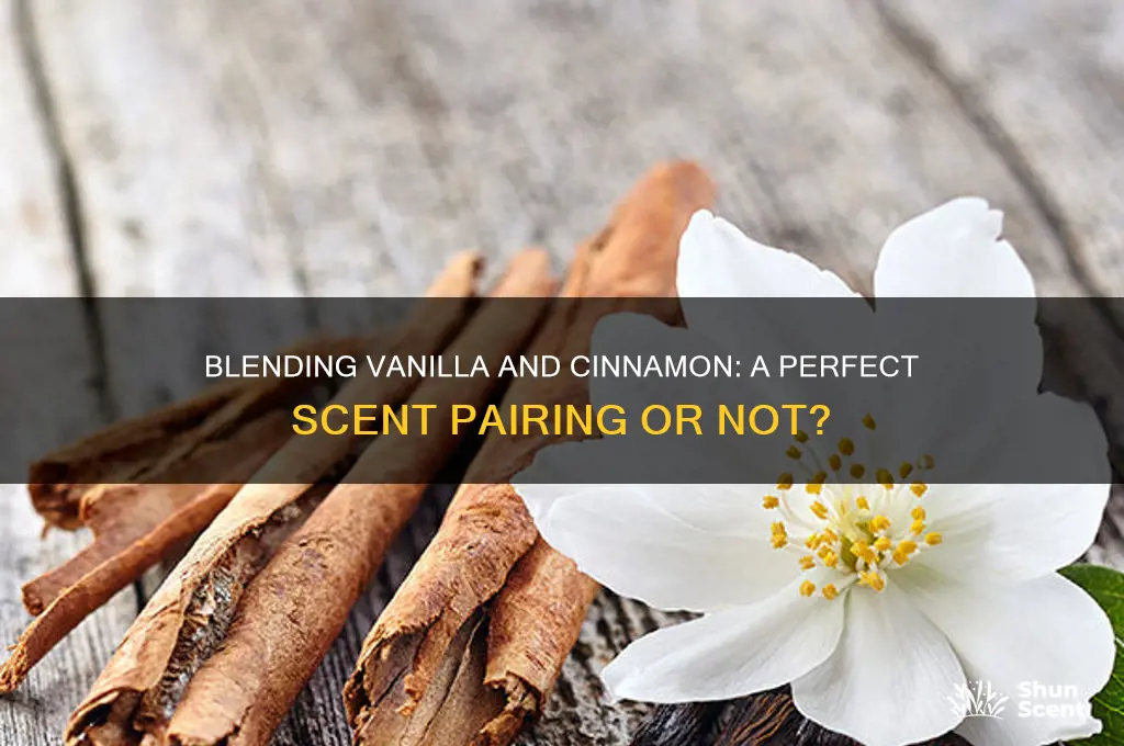 can you mix vanilla and cinnamon scents together