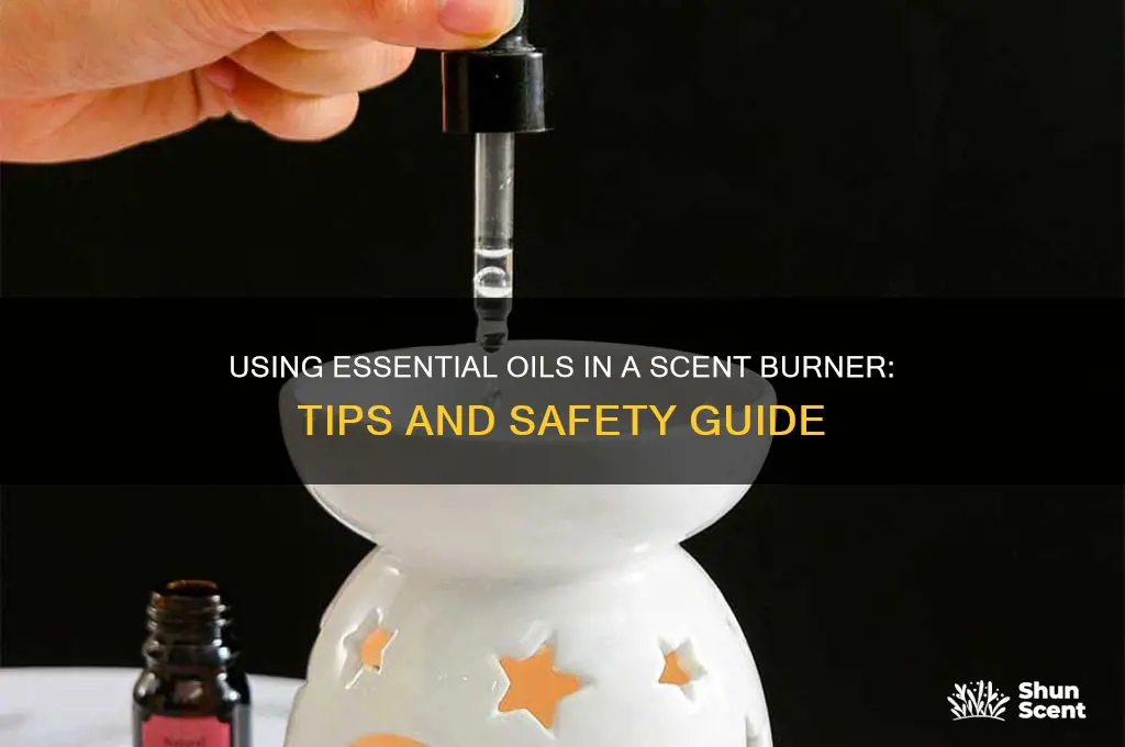 can you oils in a scents burner