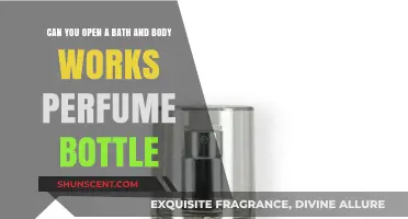 How to Open Bath & Body Works Perfume Bottles