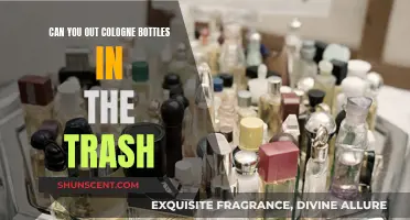 How to Dispose of Cologne Bottles the Right Way