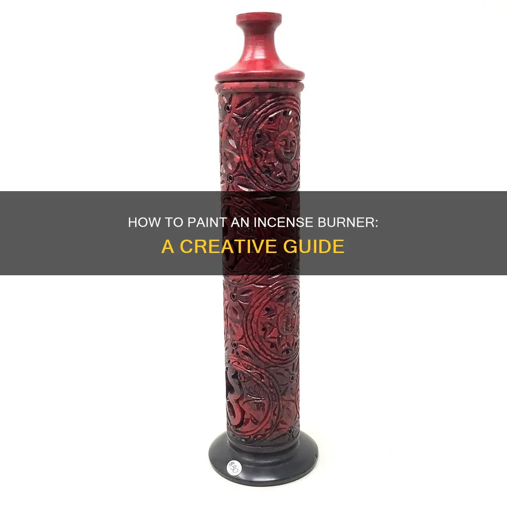 can you paint an incense burner