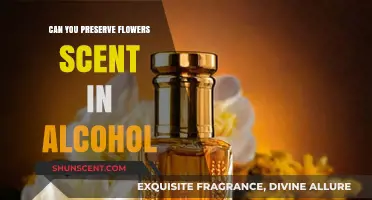 Preserving Floral Fragrance: Capturing Flower Scents in Alcohol