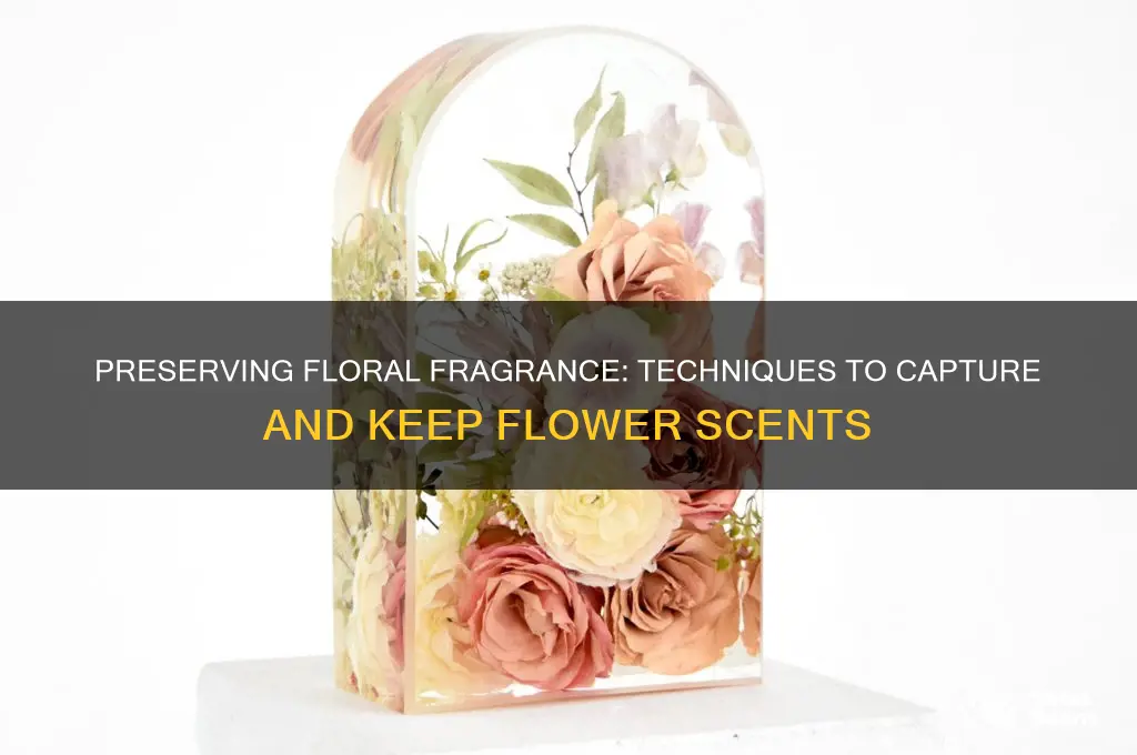 can you preserve flowers scent