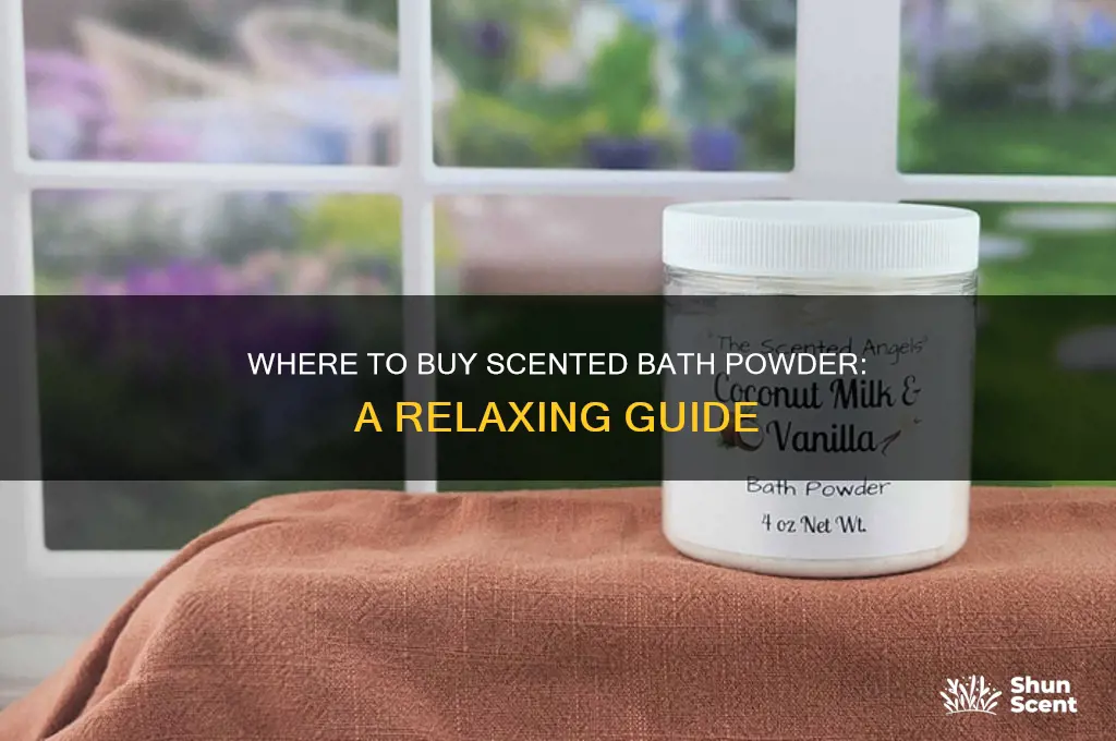 can you purchase scented bath powder