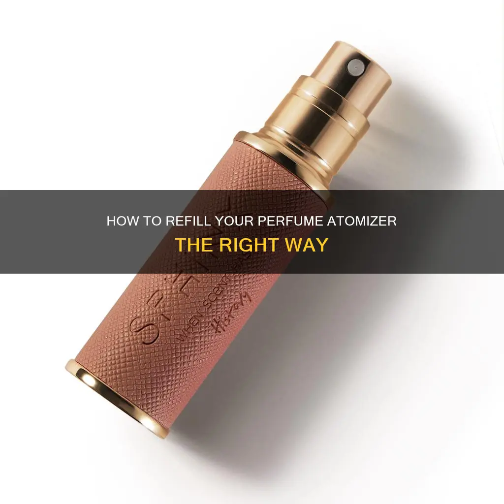 can you put a dirrent perfume in your atomizer