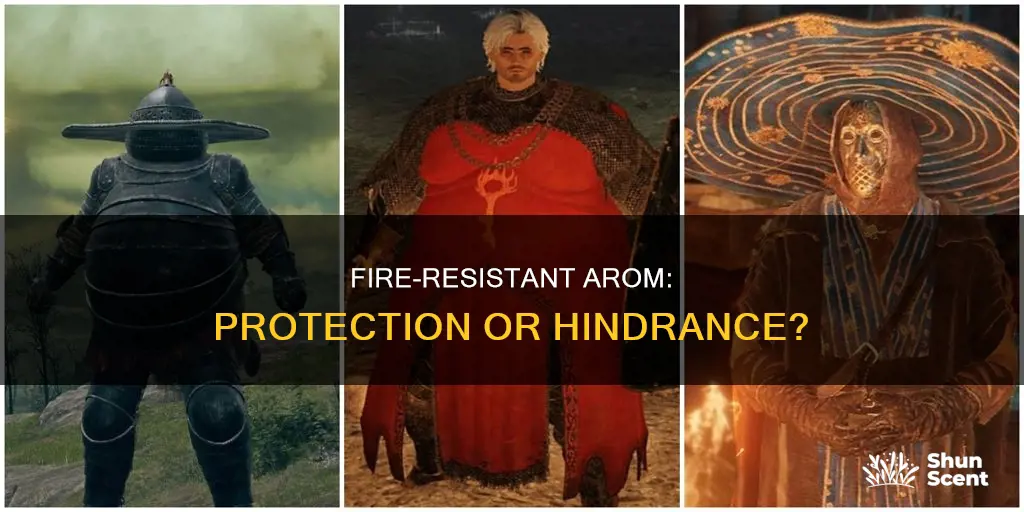 can you put firerestains and protection on arom