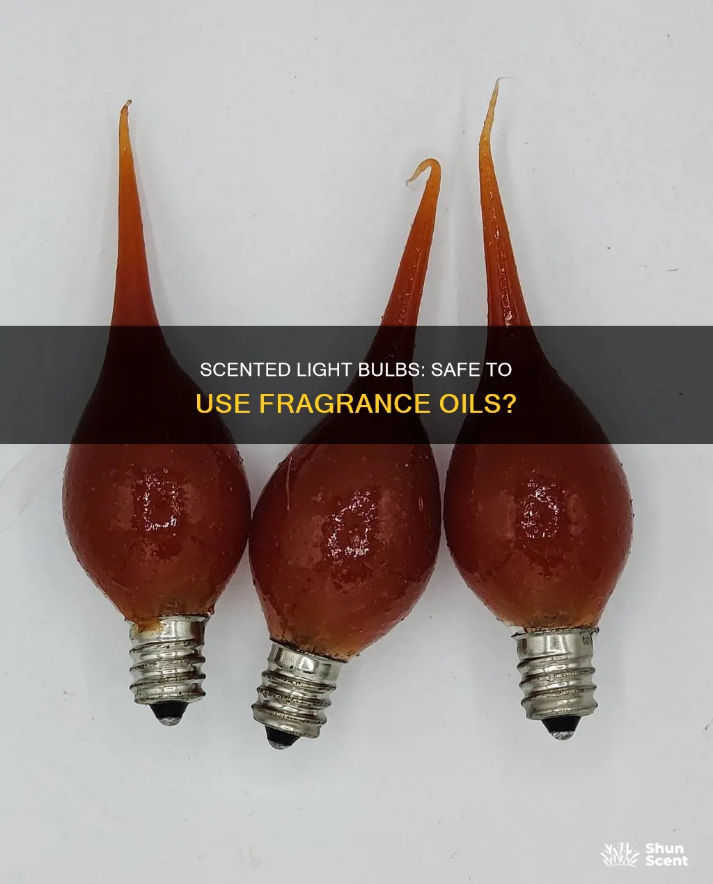 can you put fragrance oil on light bulbs