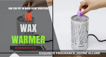 Can You Use Wash Scent Boosters in Wax Warmers?