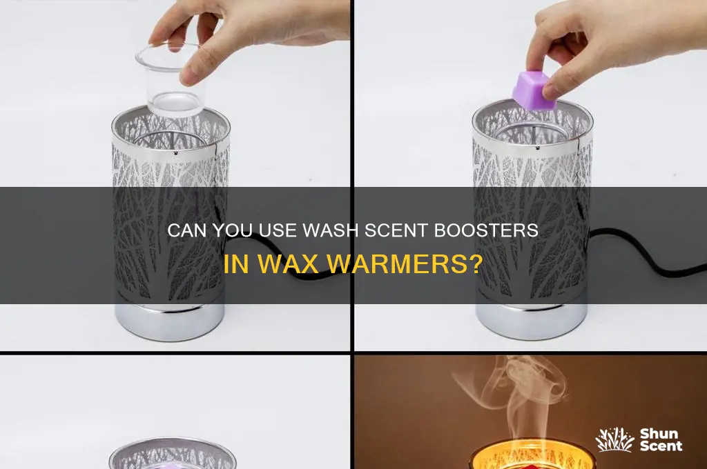 can you put in wash scent boosters in wax warmer