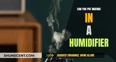 Incense in a Humidifier: A Good Idea?