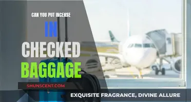 Incense and Checked Baggage: What You Need to Know