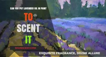 Infusing Paint with Lavender Oil: A Fragrant DIY Experiment