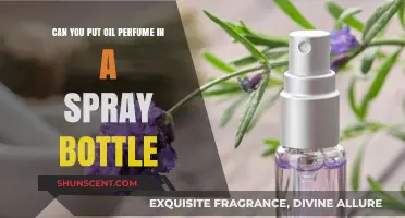 Transforming Oil Perfumes: Spray Bottle Method