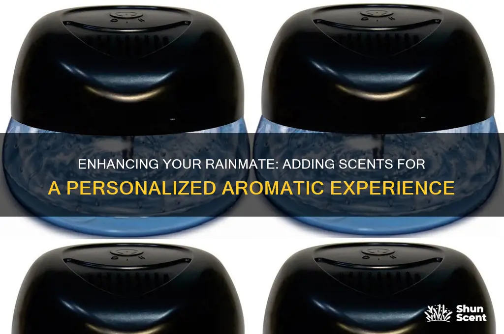 can you put other scents in a rainmate