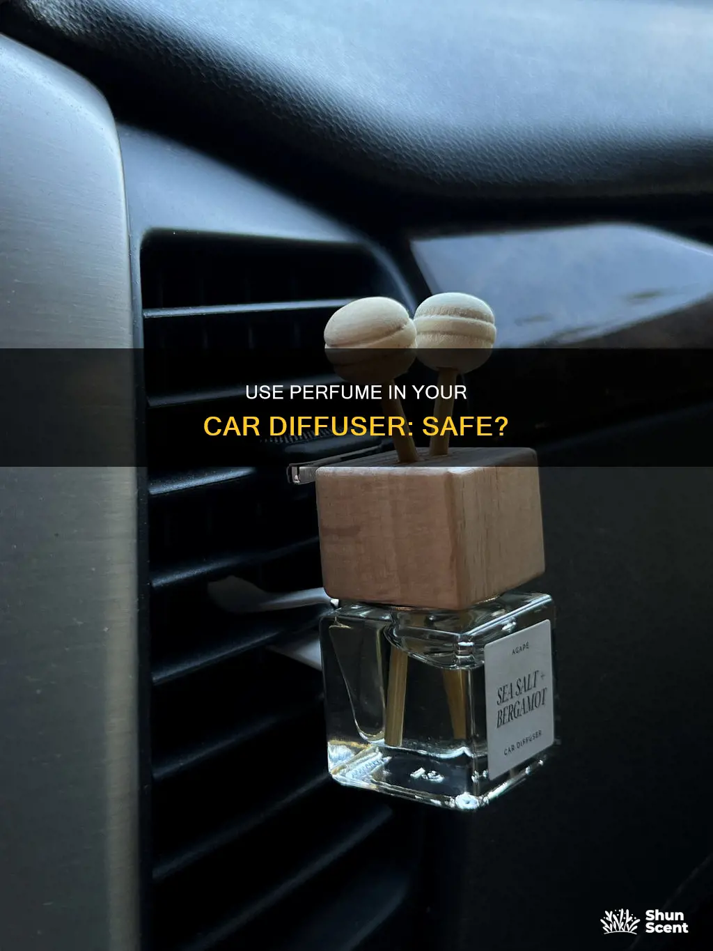 can you put perfume in a car diffuser