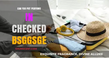 Traveling with Perfume: Checked Baggage Rules