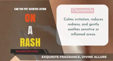 Should You Apply Scented Lotion to a Rash? Expert Advice