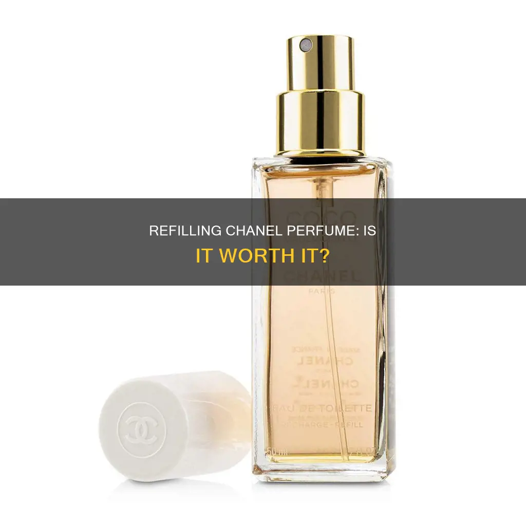 can you refill a chanel perfume bottle
