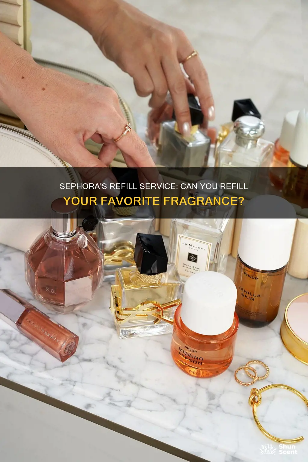 can you refill fragrance at sephora