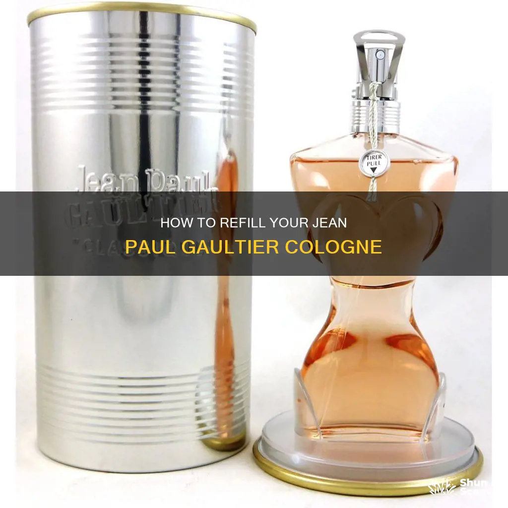 can you refill jean paul gaultier cologne