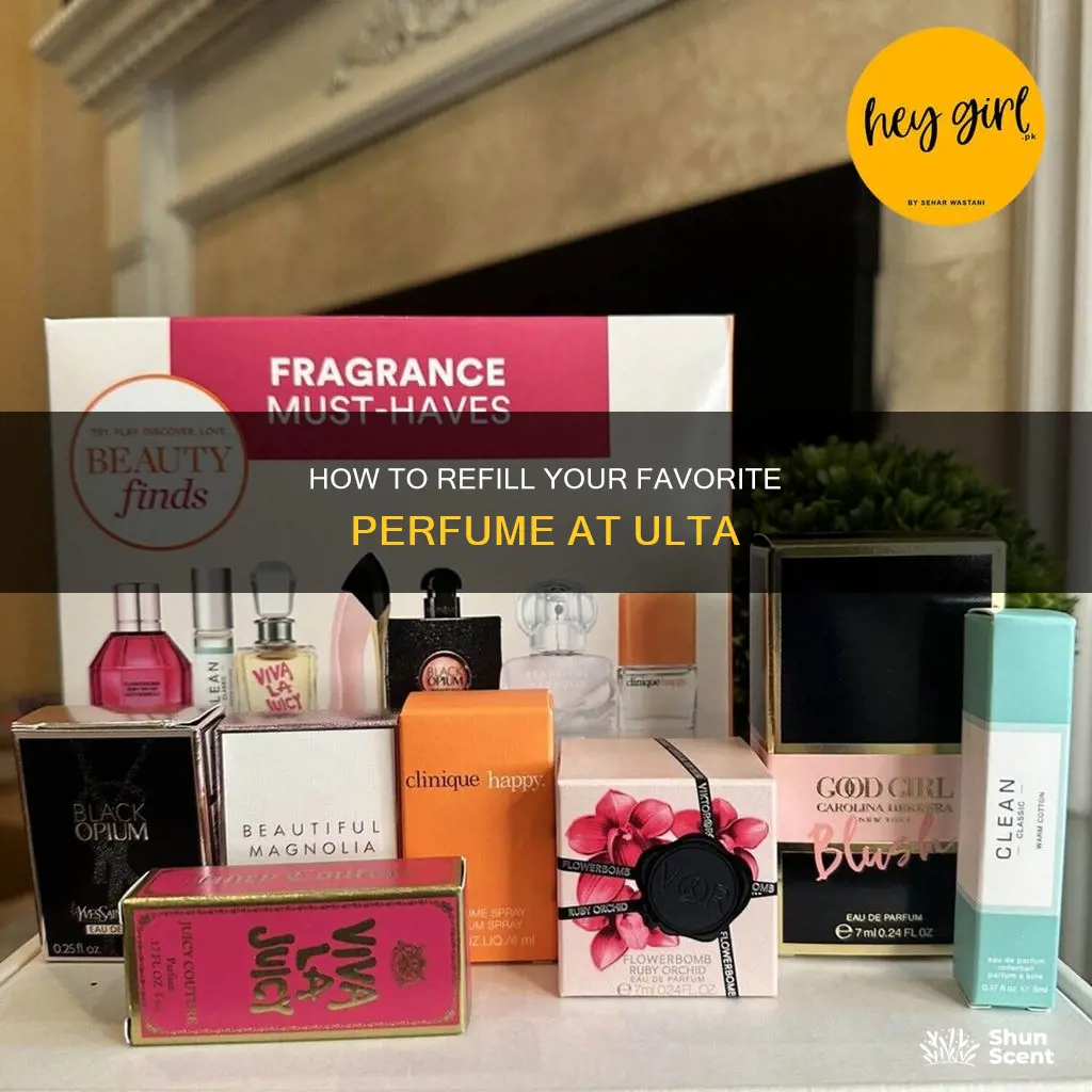 can you refill perfume at ulta