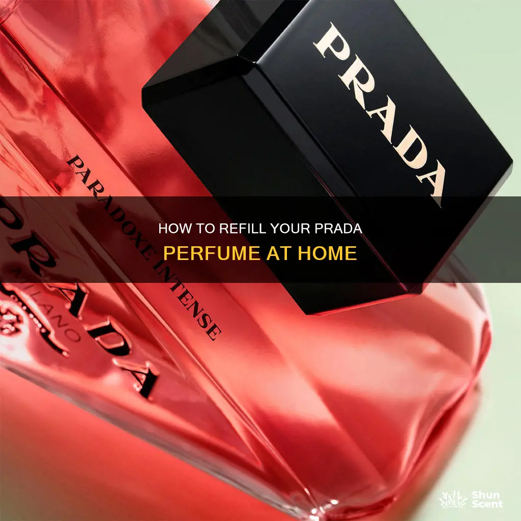 can you refill prada perfume