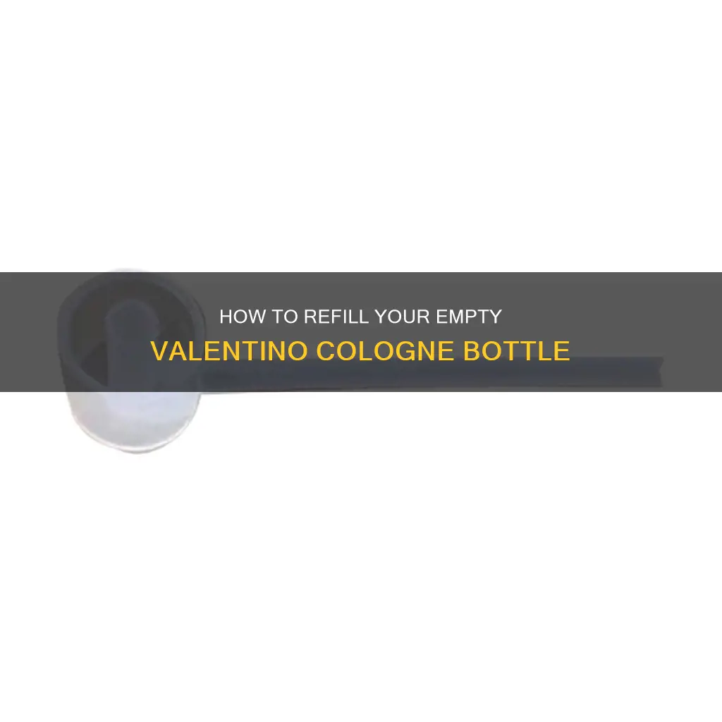 can you refill valentino cologne