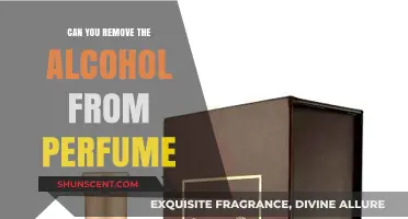 How to Remove Alcohol from Your Perfume