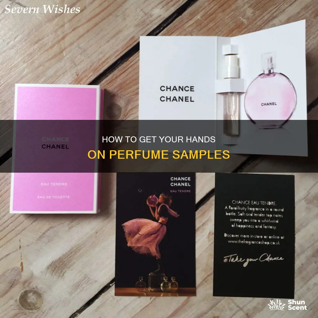 can you request perfume samples