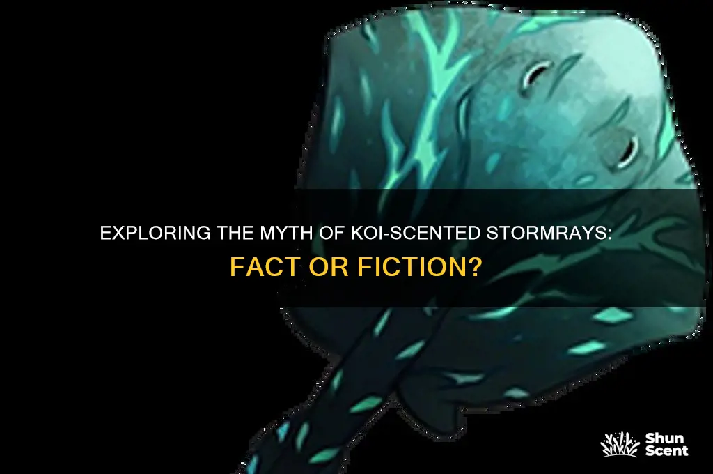 can you research koi scented stormray